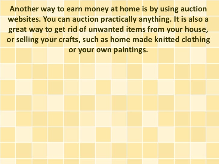 103 Ways to Make Money Online & From The Comfort Of Your Own Home